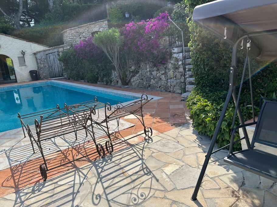 Villa Vue Sur Baie De Cannes, Piscine Vue Partagee *