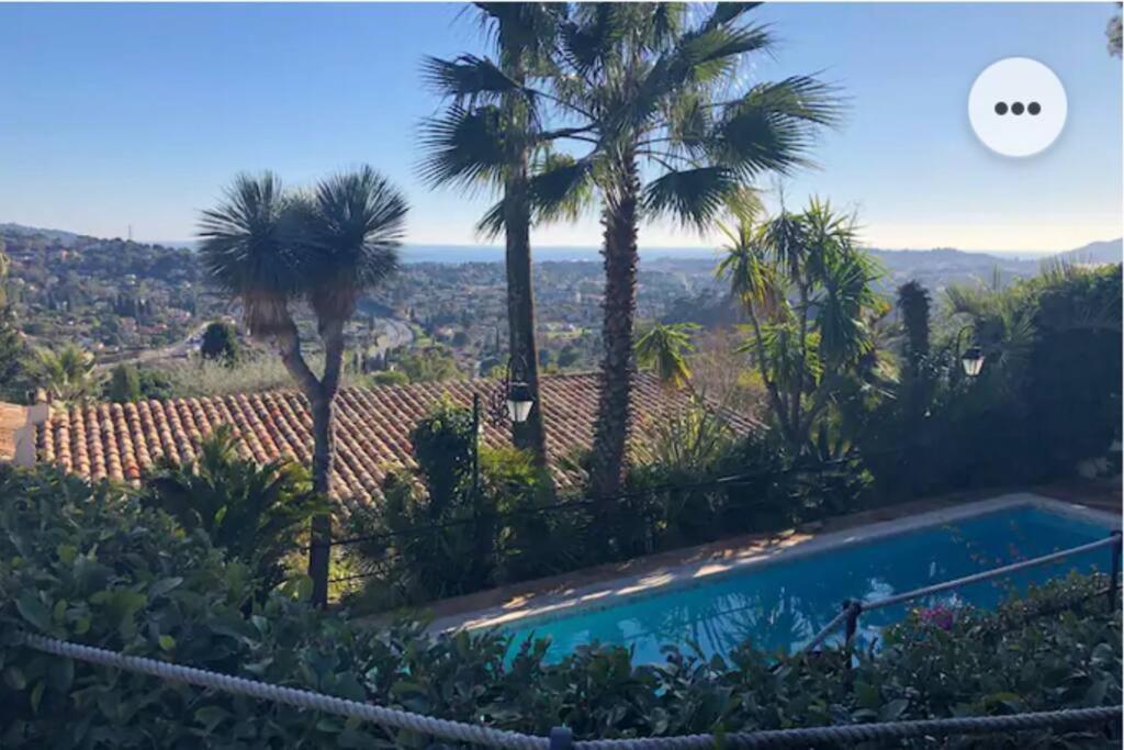 Villa Vue Sur Baie De Cannes, Piscine Vue Partagee Mougins